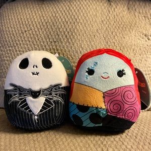 Jack and Sally Mini Squishmallow Bundle Halloween Exclusive